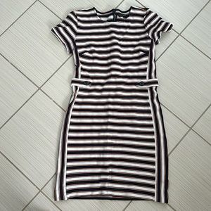 Banana Republic striped work dress